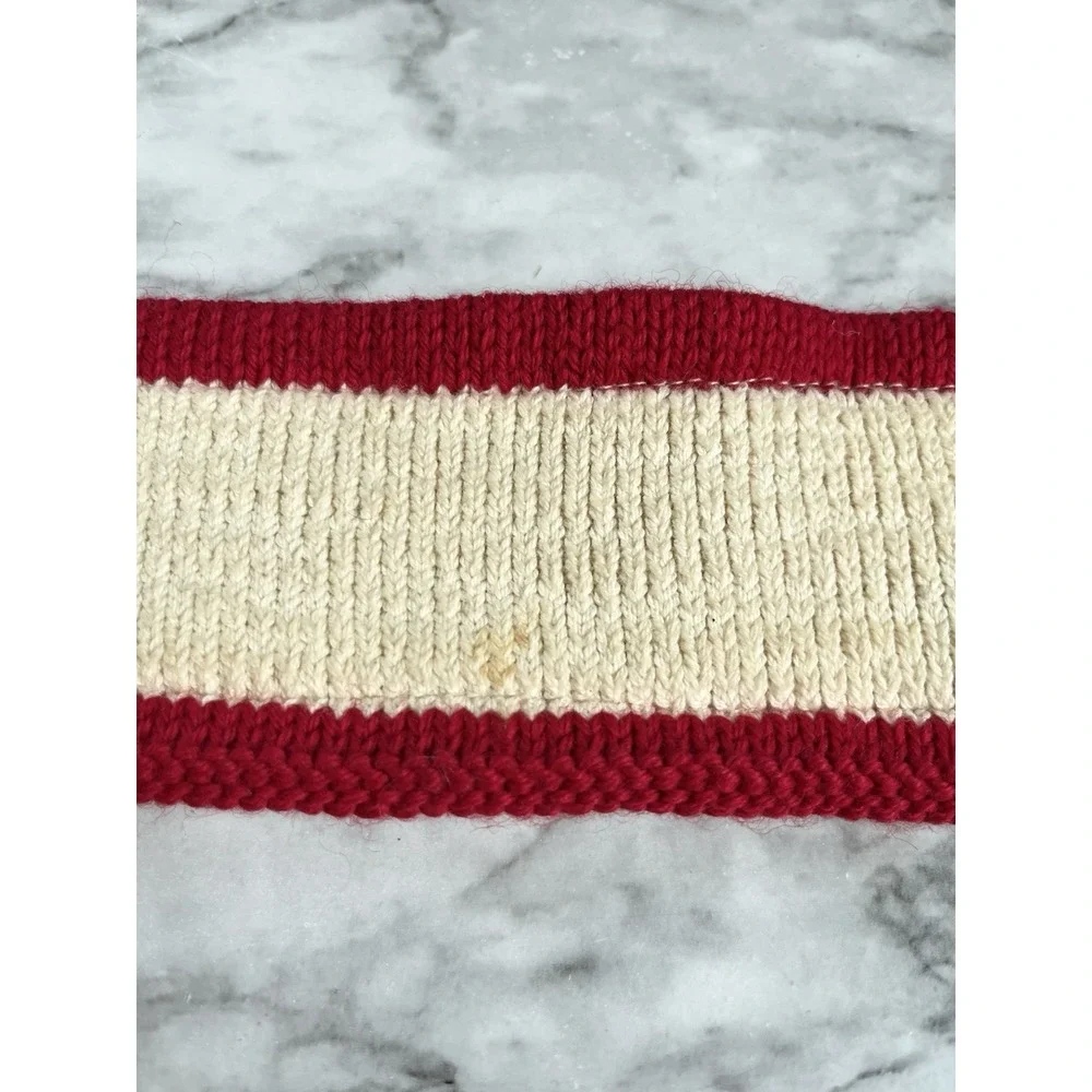 Murray Merkley Vtg Wool Headband Southwest Print Made In Canada